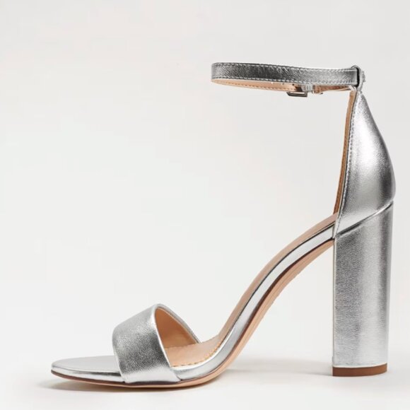 Sam Edelman Women's "Yaro" Silver Heeled Sandal Size: 10M - Picture 11 of 11
